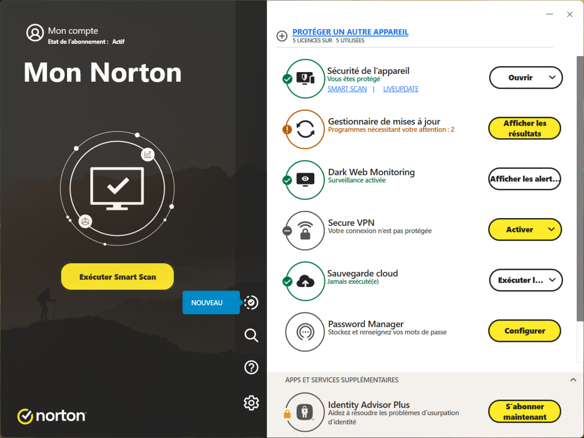 Norton 360 - Mon Norton