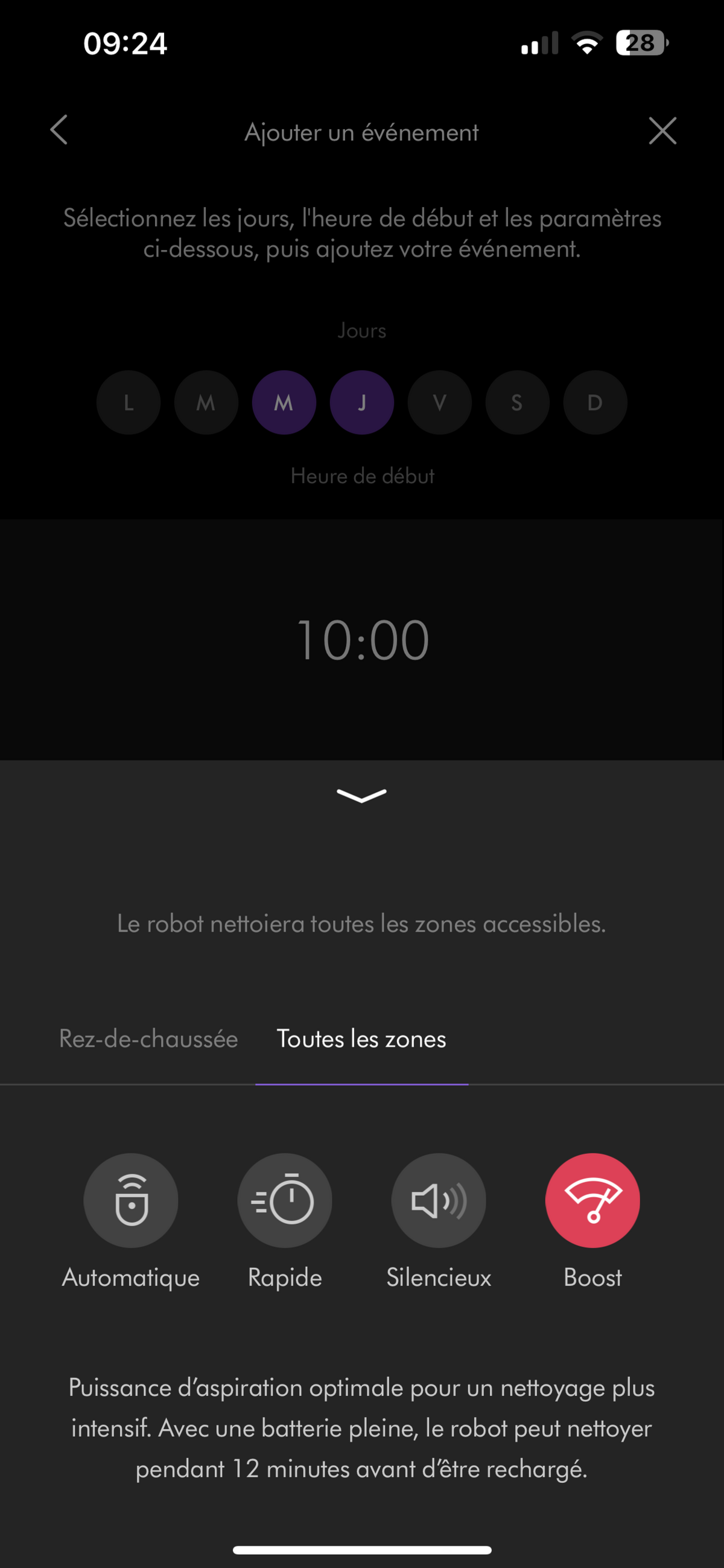 App Dyson 360 Vis Nav